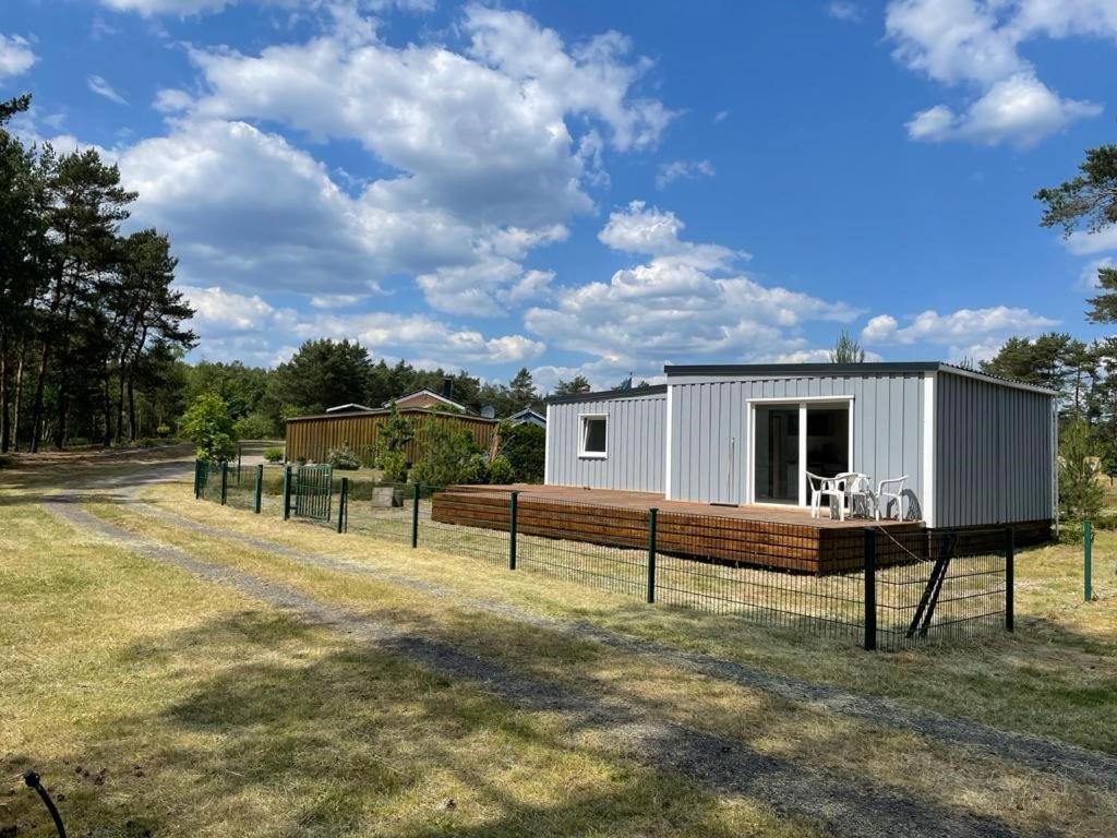 Naturcamping Lueneburger Heide - Chalets & Tiny Haeuser Soltau Exterior foto