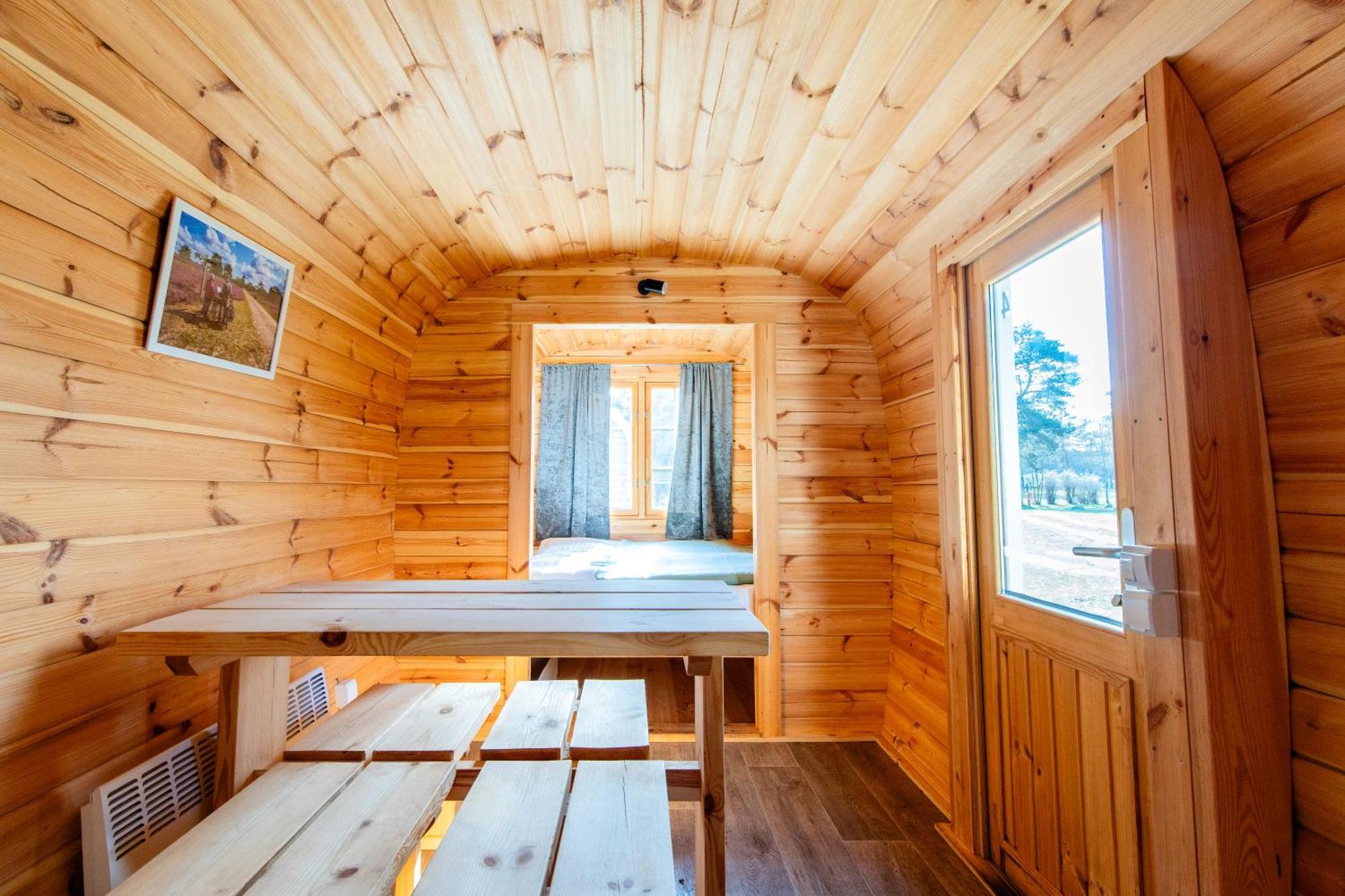 Naturcamping Lueneburger Heide - Chalets & Tiny Haeuser Soltau Exterior foto