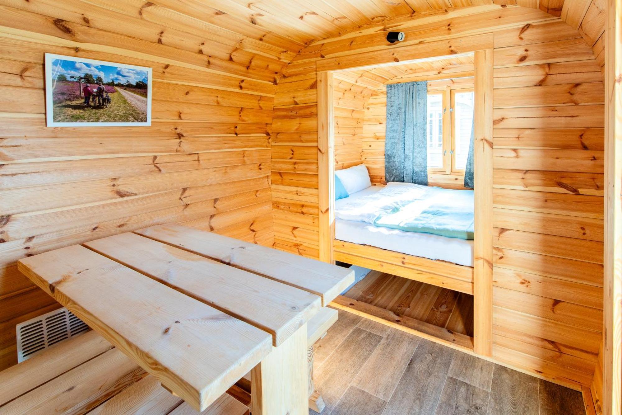 Naturcamping Lueneburger Heide - Chalets & Tiny Haeuser Soltau Exterior foto