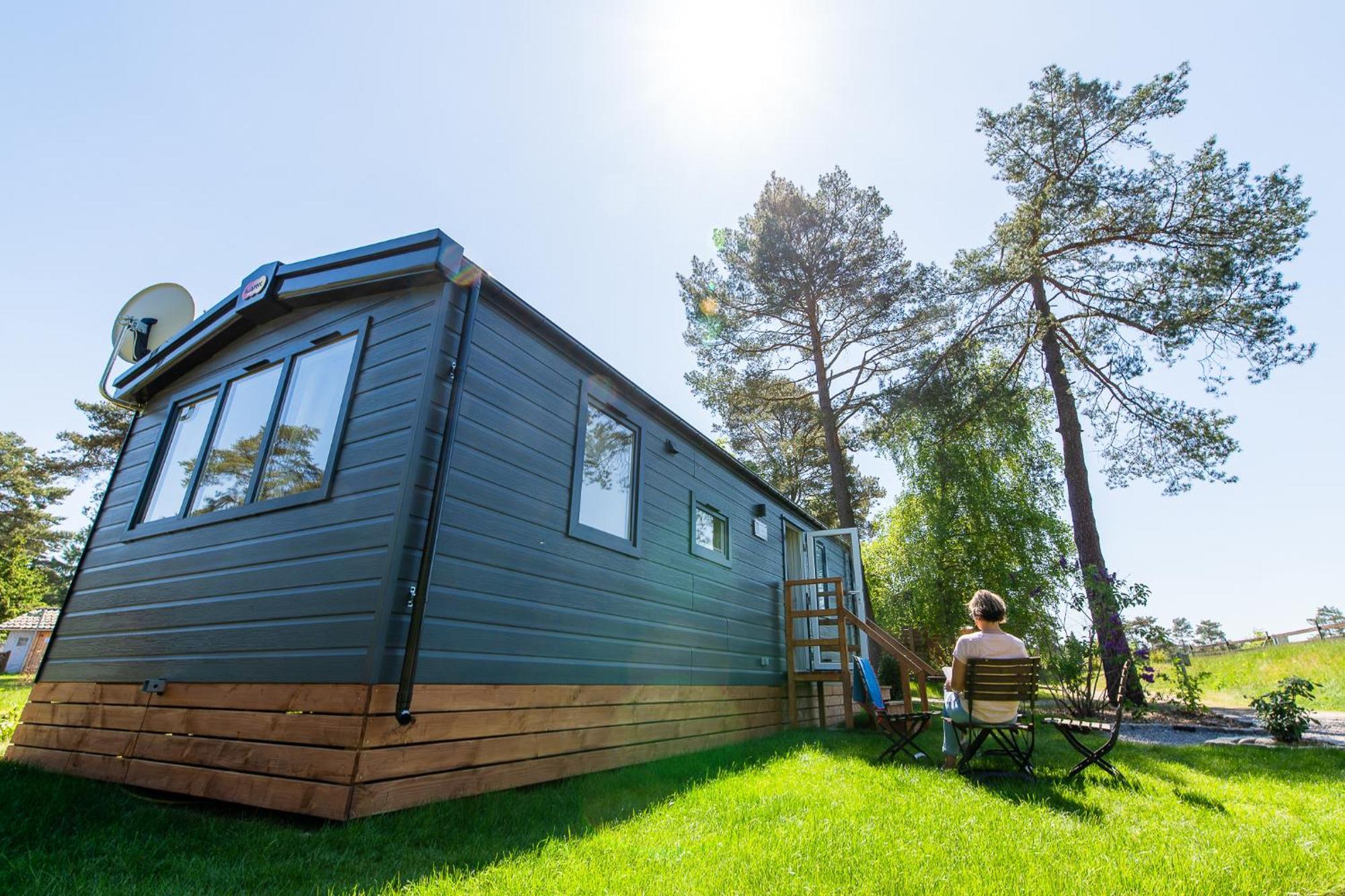 Naturcamping Lueneburger Heide - Chalets & Tiny Haeuser Soltau Exterior foto