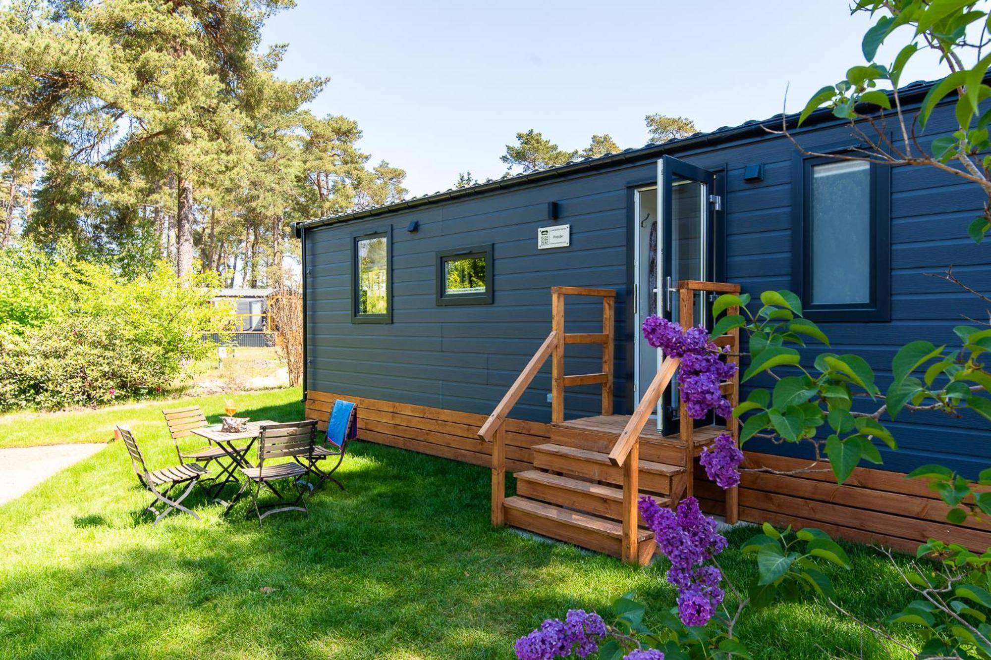 Naturcamping Lueneburger Heide - Chalets & Tiny Haeuser Soltau Exterior foto